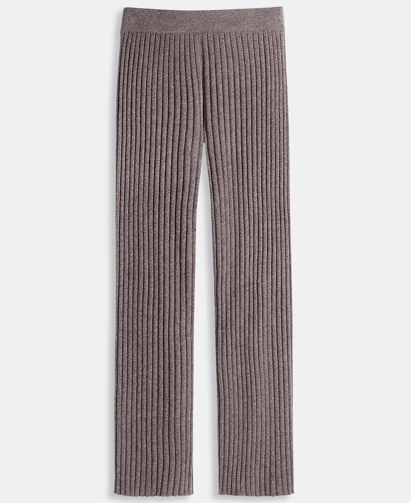 Charter Club Petite Pull-On High-Rise Cashmere Pants, Exclusively at Macy's