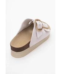 Harbor Suede Leather Two-Strap Sandal (Women)