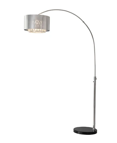Nova of California 94" Metal Marilyn 1 Light Arc Floor Lamp