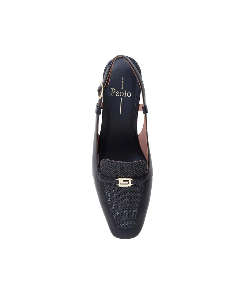 Cirilla | Cuban Heel Posted Slingback Pump