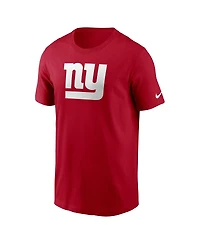 Nike Men's Red New York Giants Primary Logo T-Shirt