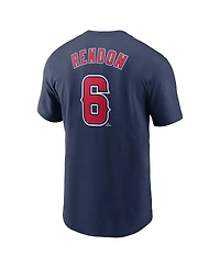 Nike Men's Anthony Rendon Navy Los Angeles Angels Fuse Name Number T-Shirt