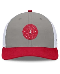 Top of the World Men's Gray/Cardinal Stanford Cardinal Rob Trucker Adjustable Hat
