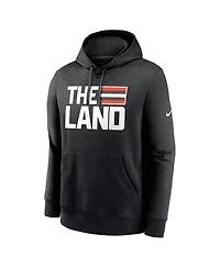 Nike Men's Black Cleveland Browns Local Pack Club Fleece Pullover Hoodie