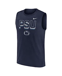 Nike Men's Navy Penn State Nittany Lions Primetime Tricode Legend Performance Tank Top