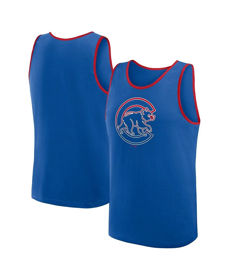 Logo Athletic Men's Royal Chicago Cubs Unmatched Success Tank Top