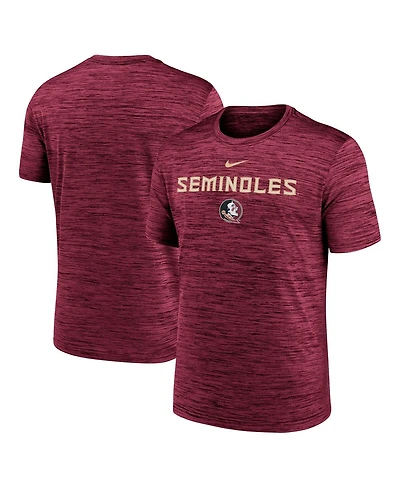 Nike Men's Garnet Florida State Seminoles 2025 Sideline Velocity Performance T-Shirt