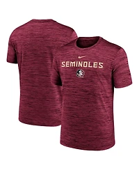 Nike Men's Garnet Florida State Seminoles 2025 Sideline Velocity Performance T-Shirt