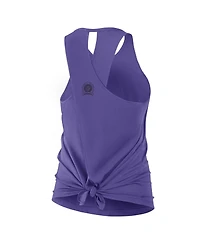 Nike Women's Purple Baltimore Ravens Glory Crisscross Performance Tank Top
