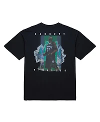 Mitchell & Ness Men's Kevin Garnett Black Minnesota Timberwolves Hardwood Classics Nba Legends T-Shirt