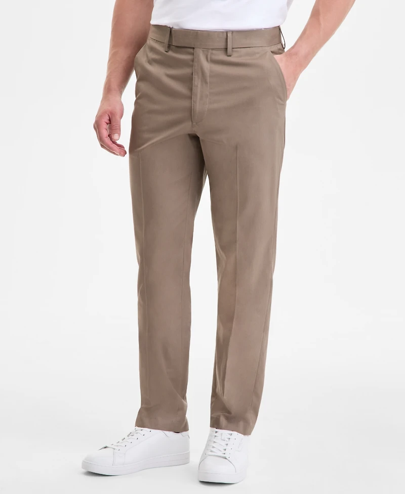 Michael Kors Men's Tab-Front Tech Pants