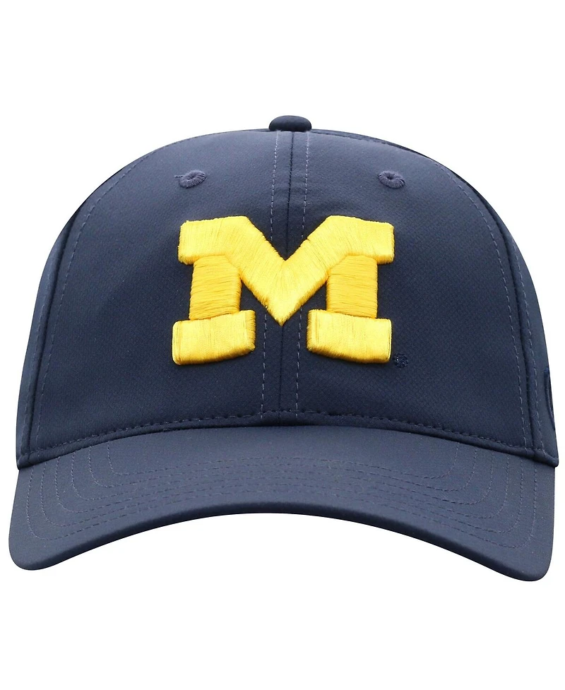 Top of the World Men's Navy Michigan Wolverines Victory Trainer Adjustable Hat