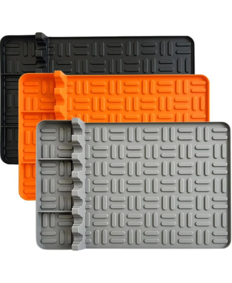 Silicone Utensil Storage Mat for Bbq and Outdoor Cooking