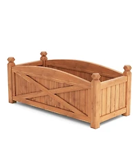 Wooden Raised Garden Bed Drainage Holes for Patio Garden