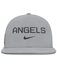Nike Men's Gray Los Angeles Angels True Performance Fitted Hat