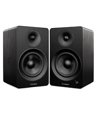 Fluance Ai61 Powered 2-Way 2.0 Stereo Bookshelf Speakers with 6.5" Drivers, 120W Amplifier for Turntable, Tv, Pc and Bluetooth 5 Wireless Music S