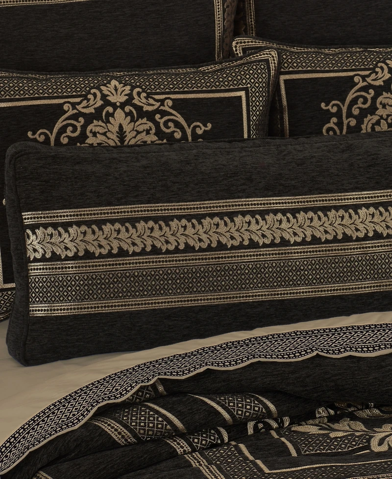 J Queen New York Laurenza Bolster Decorative Pillow, 15" x 52"