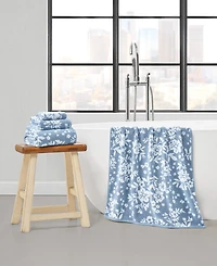 Lucky Brand Folk Floral Cotton 6-Pc. Bath Towel Set