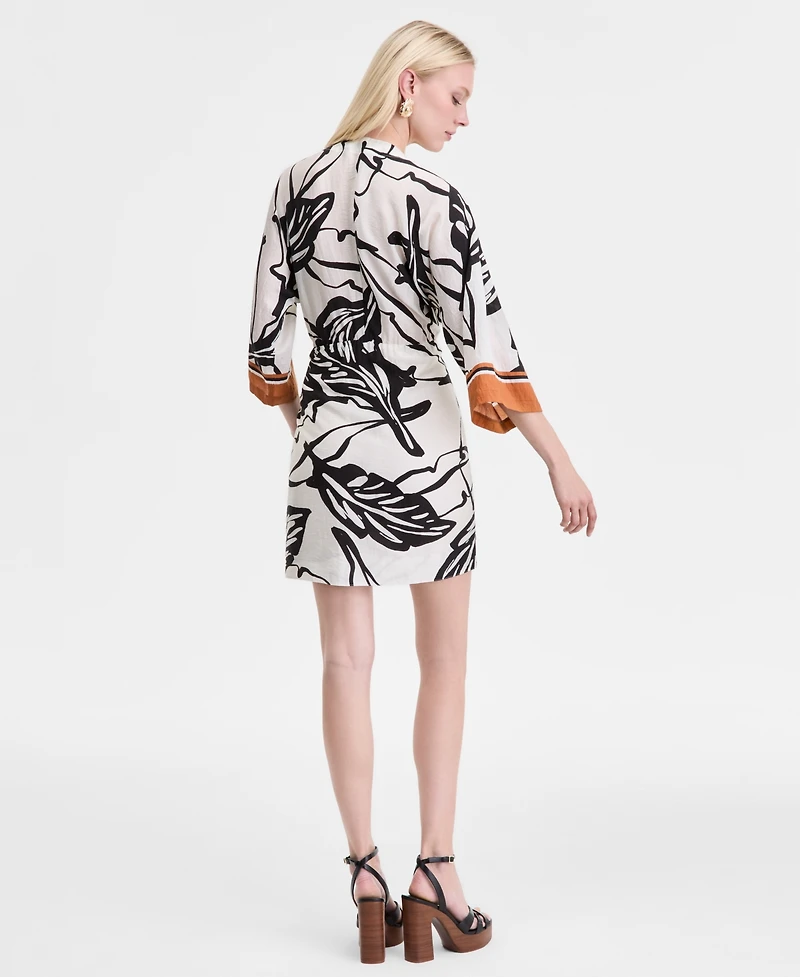 I.n.c. International Concepts Women's Printed Kimono Dress, Exclusively at Macy's