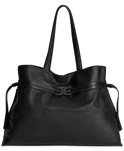 Sam Edelman Poppy Extra Large Leather Drawstring Tote