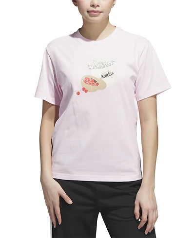 adidas Women's Cotton Farmer's Market Graphic T-Shirt