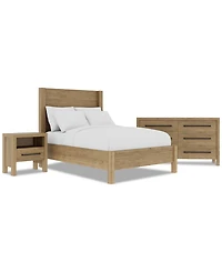 Davie 3-Pc. Full Set (Panel Bed