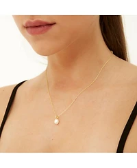 Spero London Treasures Baroque Seed Pearl Pendant Sterling Silver Necklace