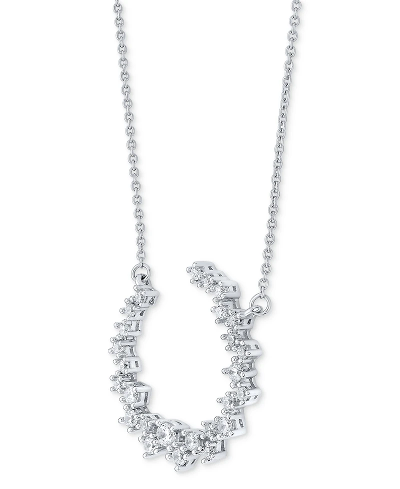 Diamond Scattered Necklace (3/8 ct. t.w.) in 10k White Gold
