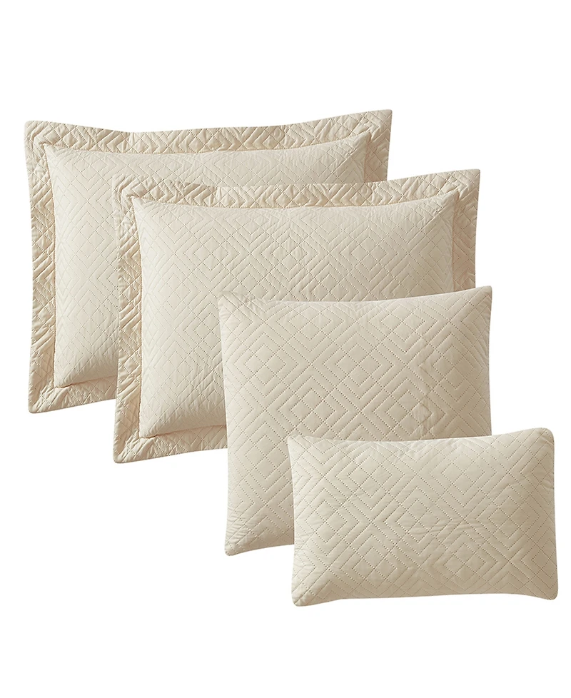 Nestl Diamond Embossed 5-Pc. Quilt Set, King/California King