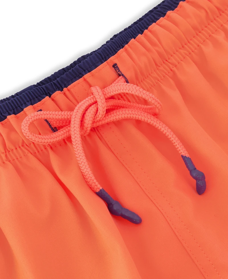 Sunset x Vine Men's Solid Woven Swim Trunks