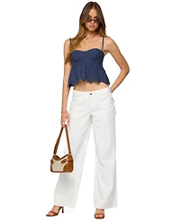 Edikted Women's Emme Eyelet Corset