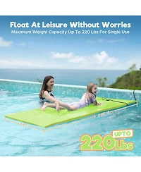 Hallolure Water Floating Mat Foam Pad