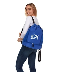 Perfect Personal Travel Go Bag- Blue