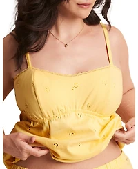 Adore Me Plus Size MaryLou Pajama Cami & Shorts Set
