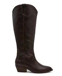 Dv Dolce Vita Women's Kit Knee-High Wide Calf Cowboy Boots
