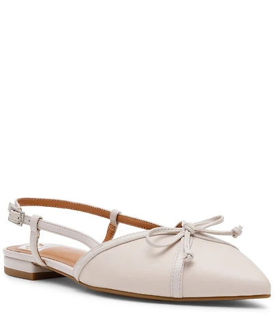Dv Dolce Vita Women's Carsen Bow Pointed-Toe Slingback Flats