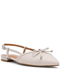 Dv Dolce Vita Women's Carsen Bow Pointed-Toe Slingback Flats
