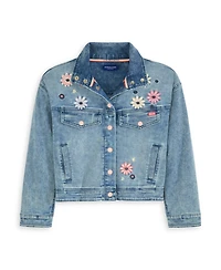 Scotch & Soda Big Girls Denim Group Stretch Jacket