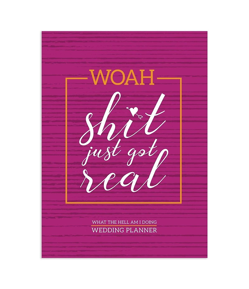 Woah! Undated 7.5"x10.25" Monthly Wedding Planner