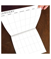 Undated 12" x 12" Dry Erase Vertical Wall Calendar