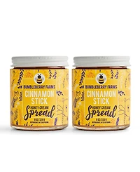Bumbleberry Farms Cinnamon Stick Honey Cream Spread Set of 2