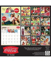 2026 Coke: Vintage Nostalgia Wall Calendar
