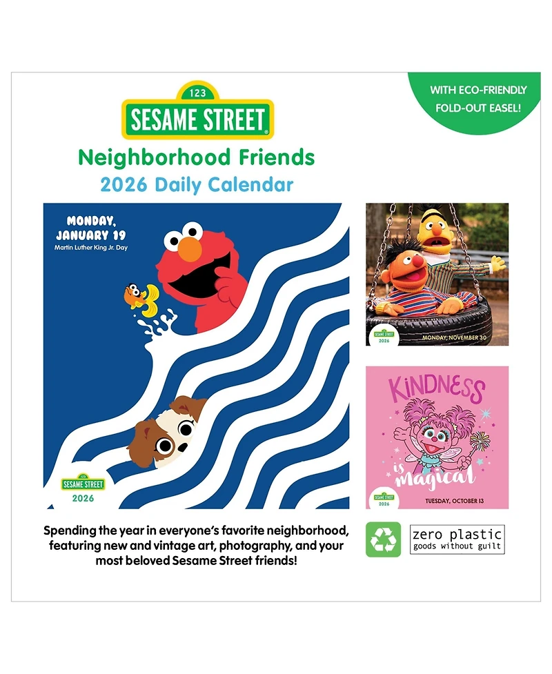 2026 Sesame Street Daily Desktop Calendar