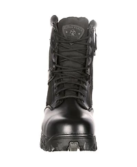 Rocky Men's Alpha Force Zipper Waterproof Public Service Boot