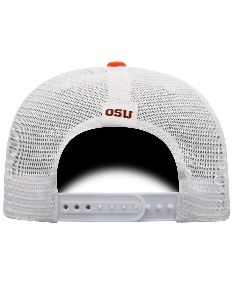 Top of the World Men's Orange/White Oregon State Beavers Victory Baseline Adjustable Trucker Hat