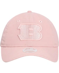 New Era Women's Light Pink Cincinnati Bengals Main 9TWENTY Adjustable Hat