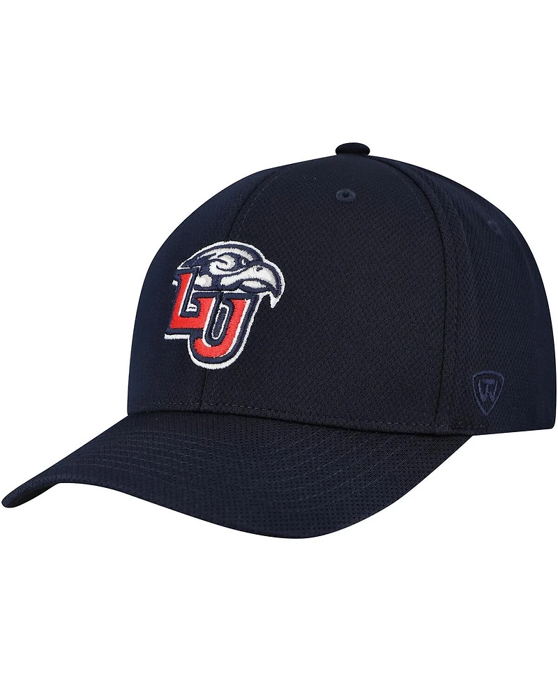 Top of the World Men's Navy Liberty Flames Reflex Performance Flex Hat
