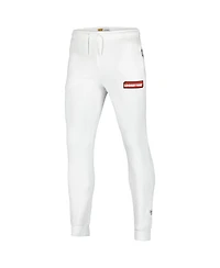 Freeze Max Men's Bugs Bunny White Looney Tunes Big Letter Pants