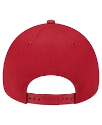 New Era Men's Cardinal Arizona Cardinals A-Frame 9FORTY Adjustable Hat