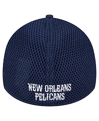 New Era Men's Navy Orleans Pelicans Subtle Camo 39THIRTY Flex Hat